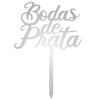 TOPO BODAS DE PRATA